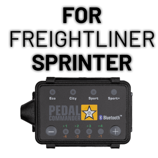 Solve your acceleration problems with Pedal Commander for Freightliner Sprinter