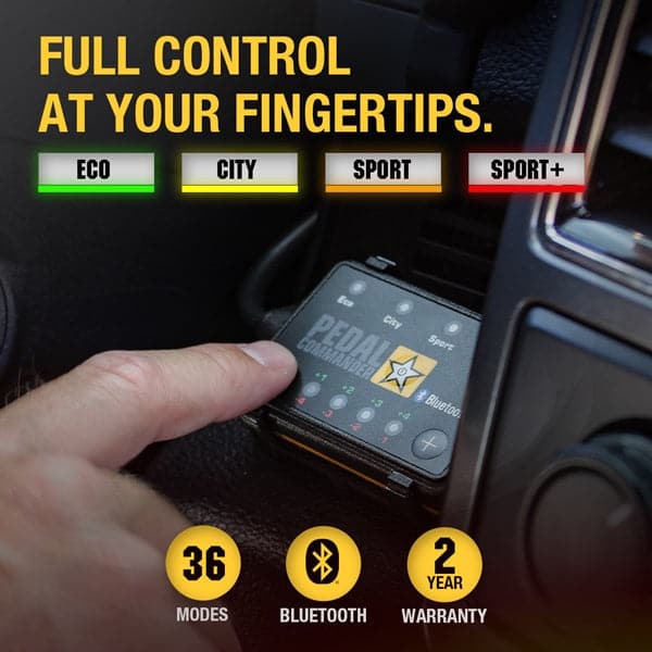 Merchant Pedal Commander PC12 has four modes and nine sensitivity modes in each to find the best driving experience